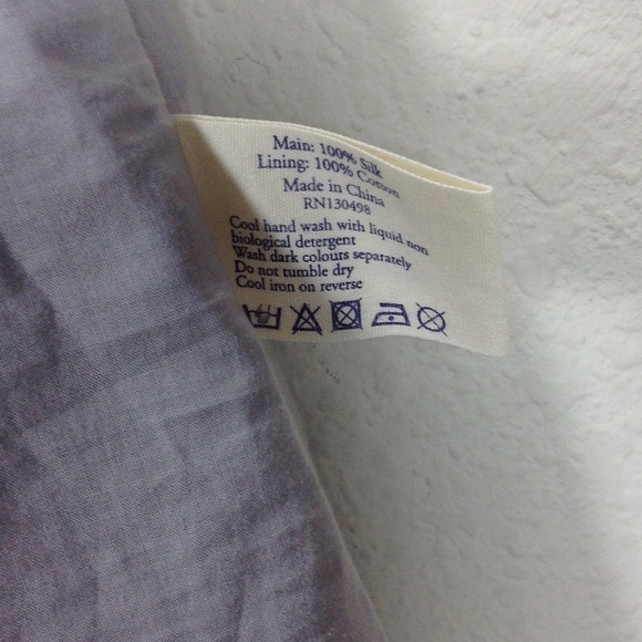 Jack Wills Gray Silk Embellished Sleeveless Dress - Picture 7 of 8